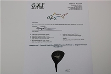 Greg Norman's Personal Used King COBRA Titanium Ti Wood 8.5 Degree Oversize Wood/Driver