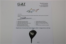 Greg Norman's Personal Used Titleist Titanium 983E 7.5 Degree Driver with 'Bad Left'