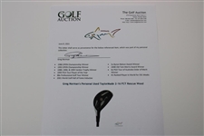 Greg Norman's Personal Used TaylorMade 2-16 FCT Rescue Wood