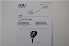 Greg Norman's Personal Used TaylorMade T3-14 R11 Angle Face Wood