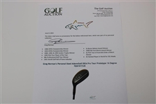 Greg Norman's Personal Used AdamsGolf IDEA Pro Tour Prototype 16 Degree Hybrid Club