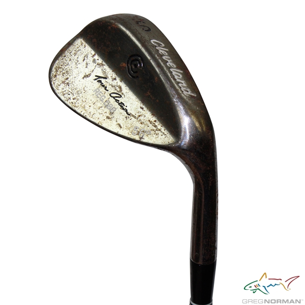 Greg Normans Personal Used Cleveland Golf Tour Action Reg 588 56 Degree Sand Wedge
