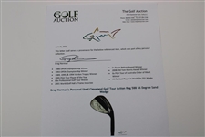 Greg Norman's Personal Used Cleveland Golf Tour Action Reg 588 56 Degree Sand Wedge
