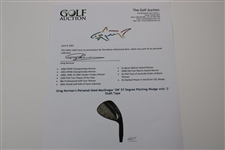 Greg Norman's Personal Used MacGregor 'GN' 57 Degree Pitching Wedge with '2' Shaft Tape