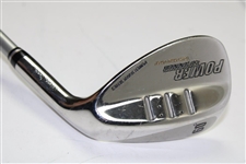 Greg Norman's Personal Used PowerSpinner Tour Grind Forged Power Shark Series 60 Degree Wedge