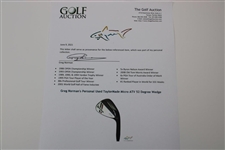 Greg Norman's Personal Used TaylorMade Micro ATV 52 Degree Wedge