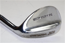 Greg Norman's Personal Used The Masters Model Scotland Sand Iron