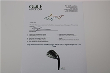 Greg Norman's Personal Used MacGregor V-Foil 'GN' 52 Degree Wedge with Lead Tape