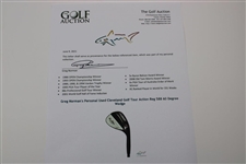 Greg Norman's Personal Used Cleveland Golf Tour Action Reg 588 60 Degree Wedge