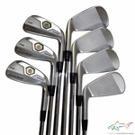 Greg Normans Personal Used Set of TaylorMade Forged MB Tour Preferred Irons 3-9
