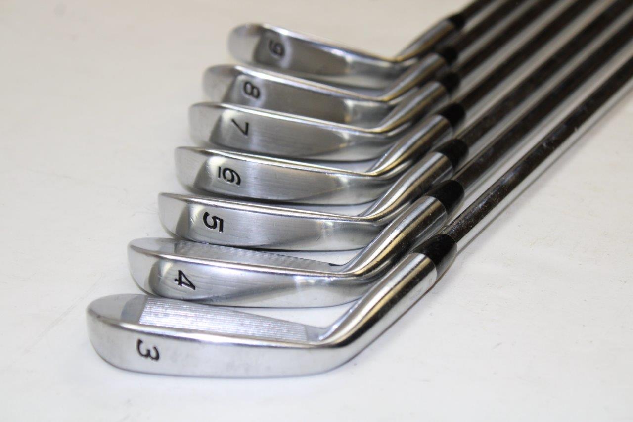 Lot Detail Greg Norman S Personal Used Set Of TaylorMade Forged MB Tour Preferred Irons