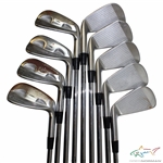 Greg Normans Personal Used Set of TaylorMade rac Coin Forged Irons 2-PW