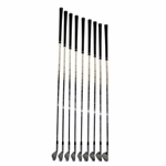 Greg Norman's Personal Used Set of TaylorMade rac Coin Forged Irons 2-PW