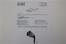 Greg Norman's Personal Used TaylorMade Bladez Tour Pitching Wedge
