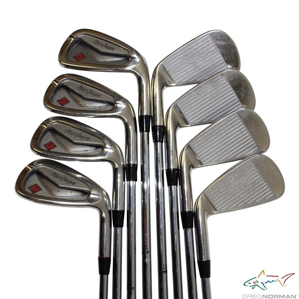 Greg Normans Personal Used Set of MacGregor MT Irons 3-PW