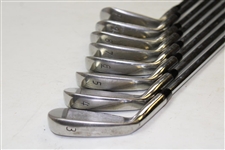 Greg Norman's Personal Used Set of MacGregor MT Irons 3-PW