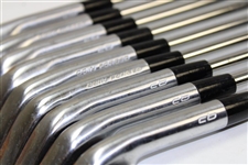 Greg Norman's Personal Used Set of TaylorMade rac Coin Forged Irons 2-PW