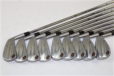 Greg Norman's Personal Used Set of MacGregor 'GN' V-Foil Irons 2-PW