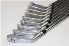Greg Norman's Personal Used Set of MacGregor 'GN' V-Foil Irons 2-PW