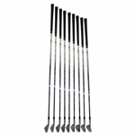 Greg Norman's Personal Used Set of MacGregor 'GN' V-Foil Irons 2-PW