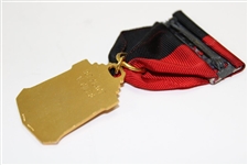 1966 Southern Intercollegiate 1st Place Balfour Medal with Ribbon Won by Vinny Giles