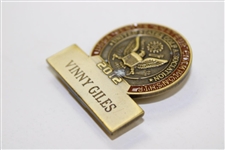 Vinny Giles' 2012 USGA Senior Amateur Championship Contestant Badge