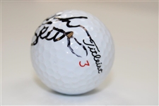 Jordan Spieth Signed Titleist 3 Logo Golf Ball JSA ALOA