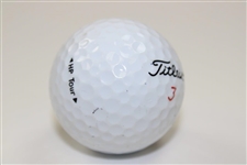 Jordan Spieth Signed Titleist 3 Logo Golf Ball JSA ALOA