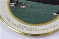 Vinny Giles' Pine Valley Golf Club 75 Years John Arthur Brown Trophy Medalist Lenox Plate - 1913-1988