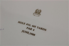 Vinny Giles' Pine Valley Golf Club 75 Years John Arthur Brown Trophy Medalist Lenox Plate - 1913-1988