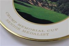 Vinny Giles' Pine Valley Golf Club Crump Memorial Cup Senior Medalist Lenox Plate - 1999