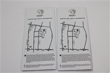 2001 American Express Press Ticket Set Plus Senior Amateur Tickets - Events Cancelled 9/11