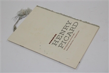 1962 Honoring Henry Picard at Canterbury Program with Post-Swing Wire Photo