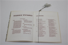 1962 Honoring Henry Picard at Canterbury Program with Post-Swing Wire Photo