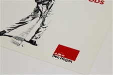 Ben Hogan AMF 'Play The Best You Can Play - Hogan Golf Clubs' Sign