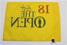 Gary Player Signed Undated The OPEN Screen Flag with Years Won JSA ALOA