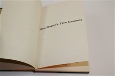 1957 Ben Hogan's Five Lessons Deluxe Box with Slip Cover
