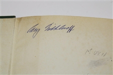 Carey Middlecoff Signed 1952 'Golf Doctor' Book JSA ALOA