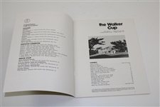 1981 The Walker Cup Championship at Cypress Point Official Program