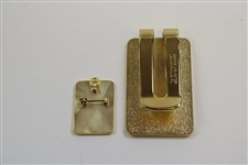 Gary Player's Personal 2009 PGA Tour Player Credential Money Clip & Pin