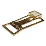 Gary Player's Personal 1965 Grand Slam Achievement Geneva 14k Gold Clock with Provenance - Wow!