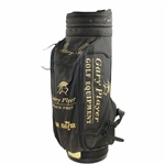 Gary Players Personal Black & Gold Gary Player Black Knight Par Saver Full Size Golf Bag with Provenance Letter