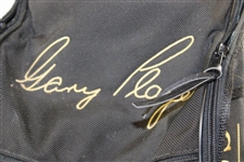 Gary Player's Personal Black & Gold Gary Player Black Knight Par Saver Full Size Golf Bag with Provenance Letter