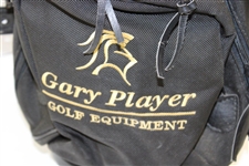 Gary Player's Personal Black & Gold Gary Player Black Knight Par Saver Full Size Golf Bag with Provenance Letter