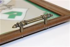 Champion Hal Sutton's 1983 PGA Championship at Riviera Country Club Mirror Wannamaker Trophy Tray