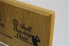 Champion Hal Sutton's Signed Official 2001 Shell Houston Open Thurs-Sunday Scorecards JSA ALOA