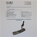 Champion Hal Sutton's PING Gold Plated PAL Putter for 1986 Memorial Tournament Win