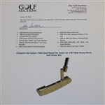 Champion Hal Sutton's PING Gold Plated PAL Putter for 1982 Walt Disney World Golf Classic Win