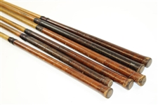 MacGregor Duralite Irons: 1,2,5,6,9,10 (putter) with Shaft Stamps