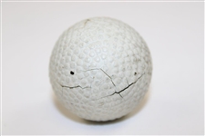 Circa 1900-1910 The Conqueror Bramble Golf Ball